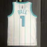 Men's LaMelo Ball White Team Jersey - 75th Anniversary Edition