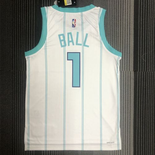 Men's LaMelo Ball White Team Jersey - 75th Anniversary Edition