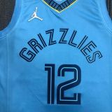 Men's Ja Morant Blue Team Jersey - Statement Edition