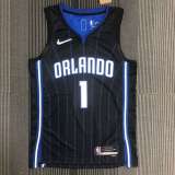 Men's Tracy McGrady Black Team Jersey - 75th Anniversary Edition