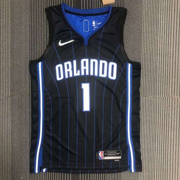Men's Tracy McGrady Black Team Jersey - 75th Anniversary Edition