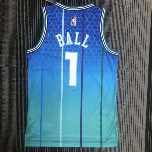 Men's LaMelo Ball Blue Team Jersey - City Edition