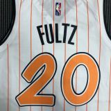 Men's Markelle Fultz White Team Jersey - 75th Anniversary Edition