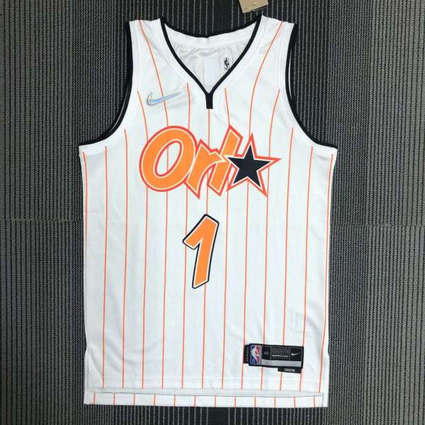 Men's Tracy McGrady White Team Jersey - 75th Anniversary Edition