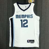 Men's Ja Morant White Team Jersey - 75th Anniversary Edition