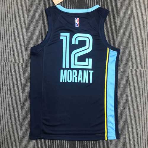 Men's Ja Morant Blue Team Jersey - 75th Anniversary Edition