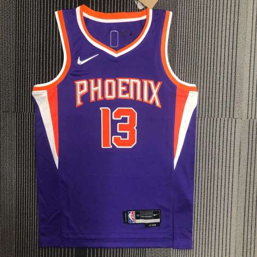 Men's Steve Nash Purple Team Jersey - 75th Anniversary Edition