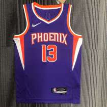 Men's Steve Nash Purple Team Jersey - 75th Anniversary Edition Men's Steve Nash Purple Team Jersey - 75th Anniversary Edition