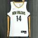 Men's Brandon Ingram White Team Jersey - 75th Anniversary Edition