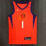 Men's Devin Booker Orange Team Jersey - Statement Edition