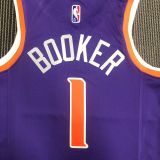 Men's Devin Booker Purple Team Jersey - 75th Anniversary Edition