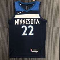 Men's Andrew Wiggins Blue Team Jersey - 75th Anniversary Edition