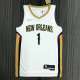 Men's Zion Williamson White Team Jersey - 75th Anniversary Edition