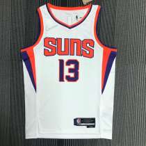 Men's Steve Nash White Team Jersey - 75th Anniversary Edition
