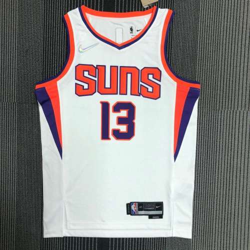 Men's Steve Nash White Team Jersey - 75th Anniversary Edition