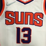 Men's Steve Nash White Team Jersey - 75th Anniversary Edition