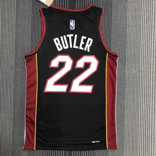 Men's Jimmy Butler Black Team Jersey - 75th Anniversary Edition