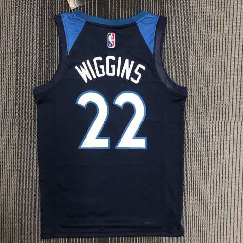 Men's Andrew Wiggins Blue Team Jersey - 75th Anniversary Edition