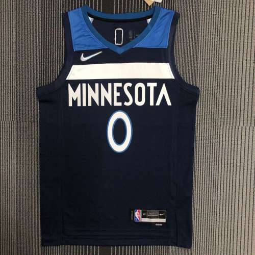 Men's D'Angelo Russell Blue Team Jersey - 75th Anniversary Edition