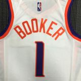 Men's Devin Booker White Team Jersey - 75th Anniversary Edition