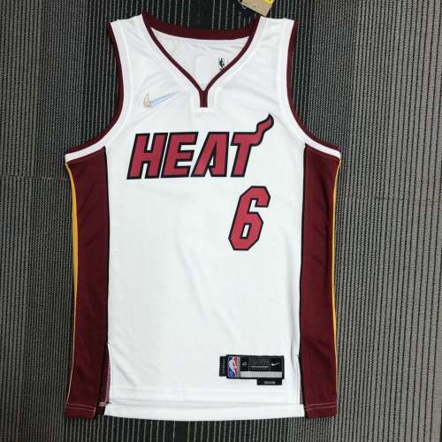 Men's LeBron James White Team Jersey - 75th Anniversary Edition