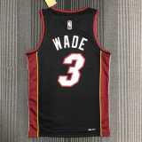 Men's Dwyane Wade Black Team Jersey - 75th Anniversary Edition