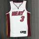 Men's Dwyane Wade White Team Jersey - 75th Anniversary Edition