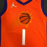 Men's Devin Booker Orange Team Jersey - Statement Edition