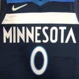 Men's D'Angelo Russell Blue Team Jersey - 75th Anniversary Edition