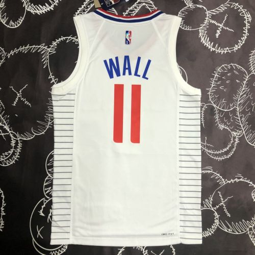 Men's John Wall White Team Jersey - 75th Anniversary Edition
