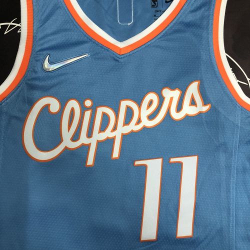 Men's John Wall Blue Team Jersey - City Edition