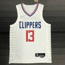 Men's Paul George White Team Jersey - Authentic Edition