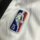 Men's White Team Shorts - 75th Anniversary Edition