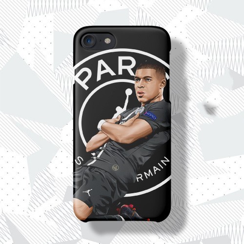 Kylian Sanmi Mbappé Lottin / Neymar da Silva Santos Júnior Illustration Phone Case