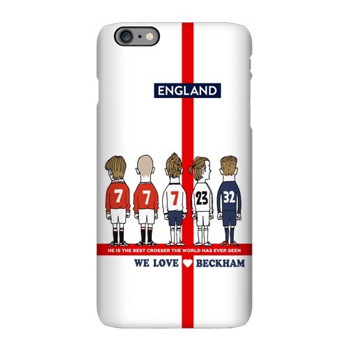 David Robert Joseph Beckham Career Cartoon Picture Phone Case