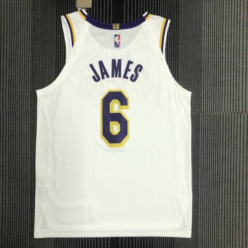 Men's LeBron James White Team Jersey - Authentic Edition