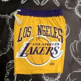 Men's Yellow Team Shorts