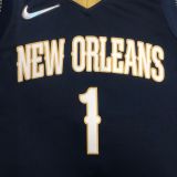 Men's Zion Lateef Williamson Blue Team Jersey - 75th Anniversary Edition