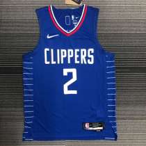 Men's Kawhi Leonard Blue Team Jersey - Authentic Edition