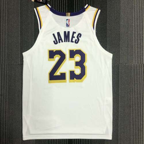 Men's LeBron James White Team Jersey - Authentic Edition