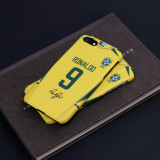 Ronaldo Luiz Nazario De Lima / Rivaldo Vítor Borba Ferreira 2002 World Cup Jersey Phone Case