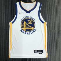 Men's Stephen Curry White Team Jersey - Authentic Edition