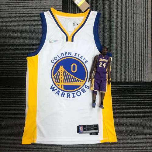 Men's Gary Payton II White Team Jersey - 75th Anniversary Edition