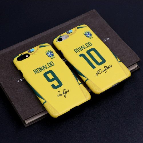 Ronaldo Luiz Nazario De Lima / Rivaldo Vítor Borba Ferreira 2002 World Cup Jersey Phone Case