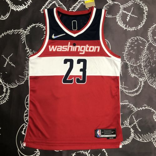 Men's Michael Jordan Red Team Jersey - 75th Anniversary Edition