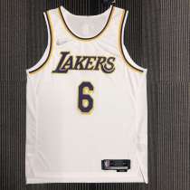 Men's LeBron James White Team Jersey - Authentic Edition