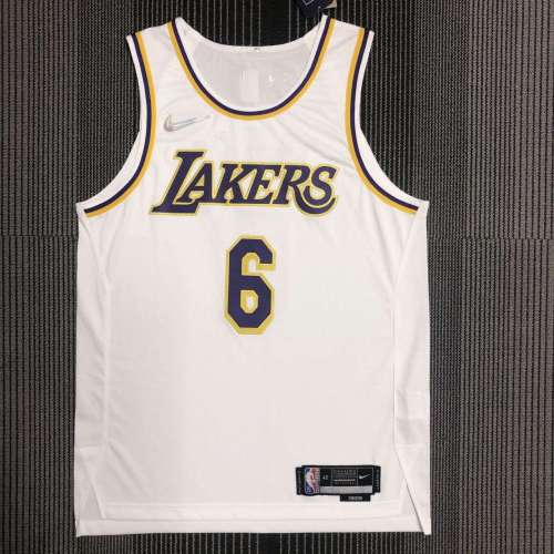 Men's LeBron James White Team Jersey - Authentic Edition