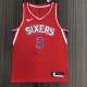 Men's Allen Iverson Red Team Jersey