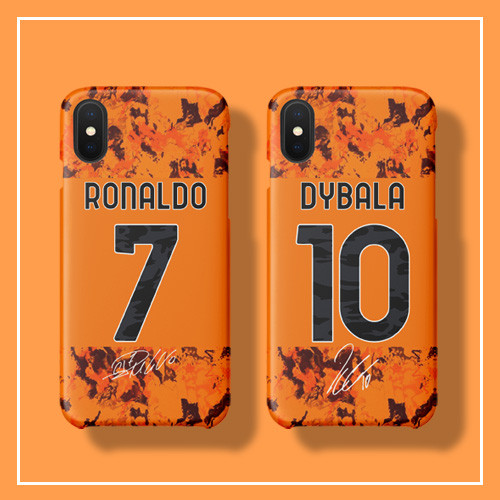 Cristiano Ronaldo Dos Santos Aveiro / Paulo Bruno Exequiel Dybala 2020 Third Jersey Phone Case