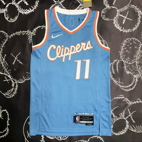 Men's John Wall Blue Team Jersey - City Edition